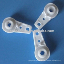 Awning components-Plastic curtain runner,curtain track runner with steel bead inside for awning accessories,curtain rail runner
